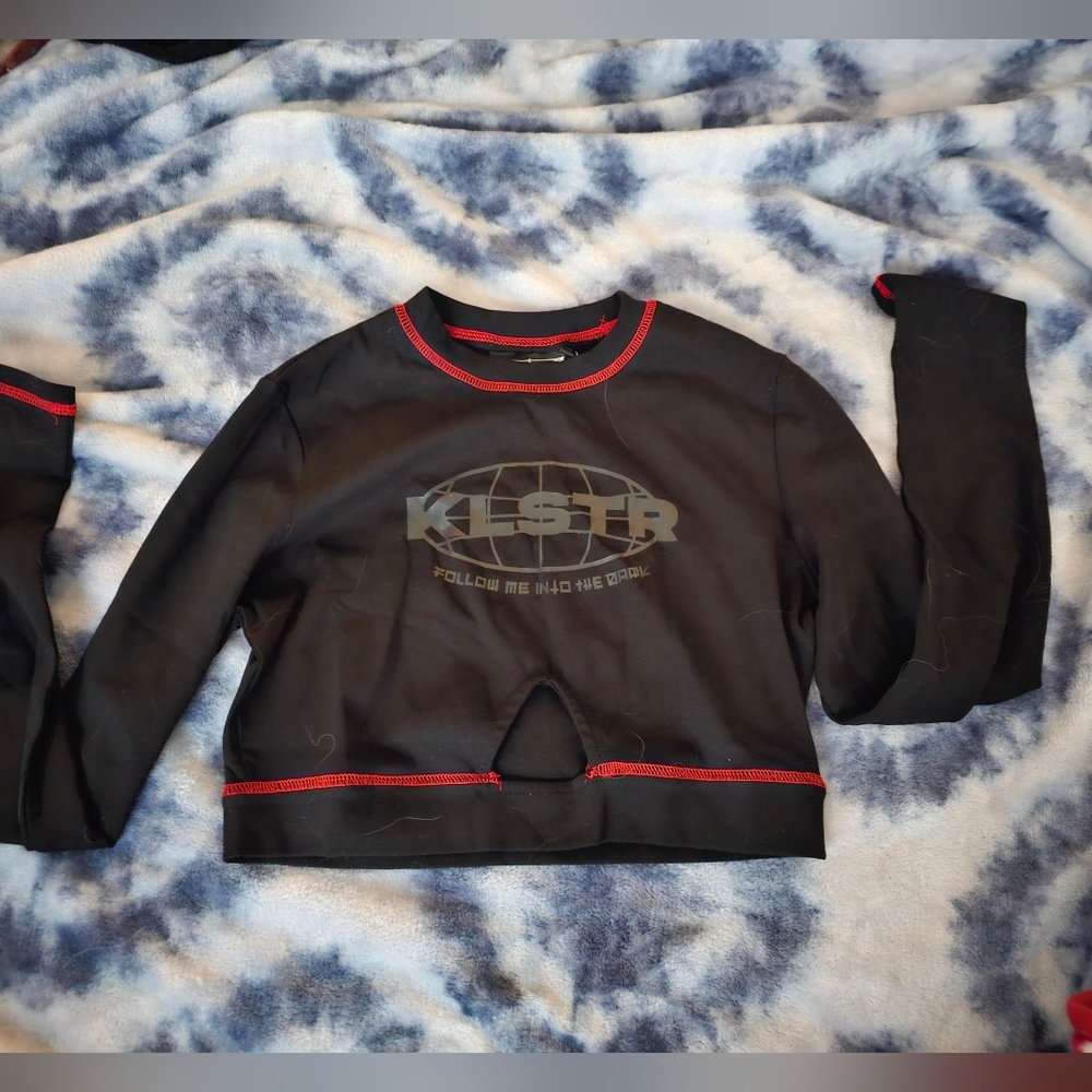 NWT Killstar Crop Top-- Hacker Long Sleeve Top